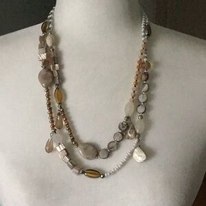 Boho style long necklace